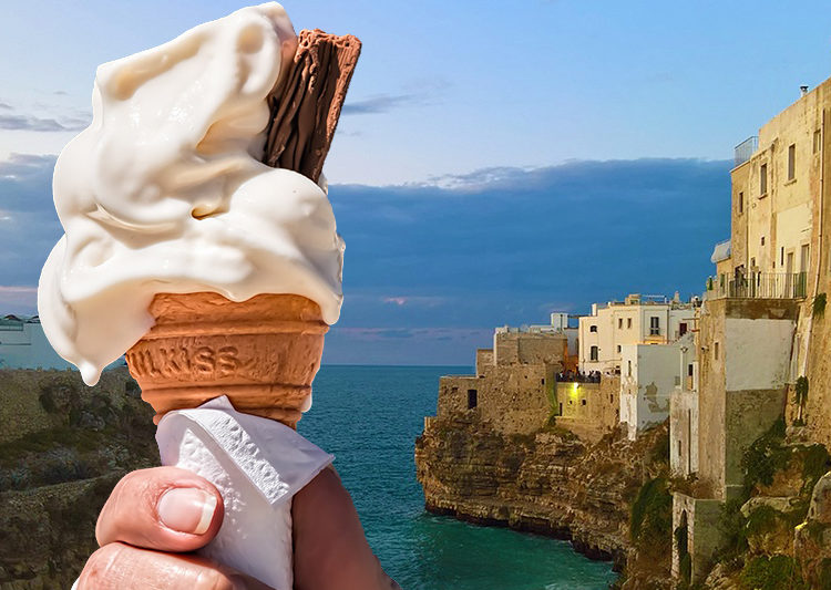 Tour Gelato di Polignano a Mare in 500 d'epoca